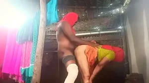 Indian real couple having sex at village home